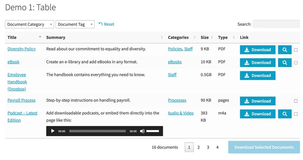 إضافة "Document Library Pro"