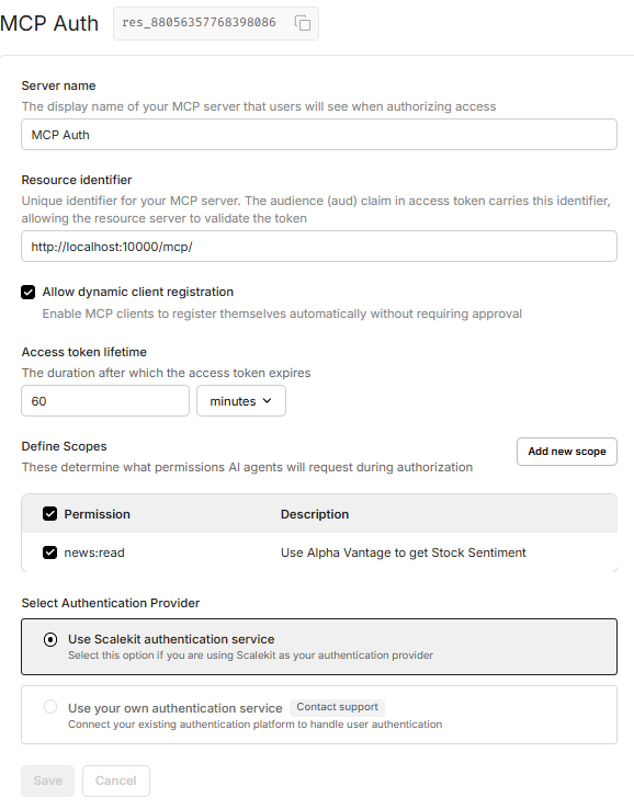 تطبيق OAuth 2.1 لخوادم MCP باستخدام Scalekit: دليل برمجي خطوة بخطوة