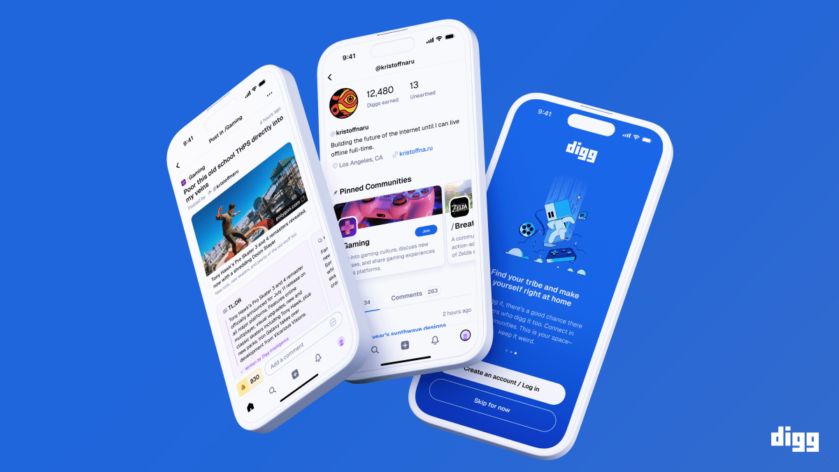 “ديغ” تعيد هيكلة عملياتها: تسريحات واسعة وعودة “كيفن روز” لمواجهة تحديات “الإنترنت الميت”